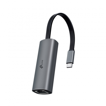 Сетевой адаптер TP-LINK UE302C USB Type-C/RJ45 2.5 Gigabit Ethernet Сетевой адаптер TP-LINK UE302C USB Type-C/RJ45 2.5 Gigabit Ethernet